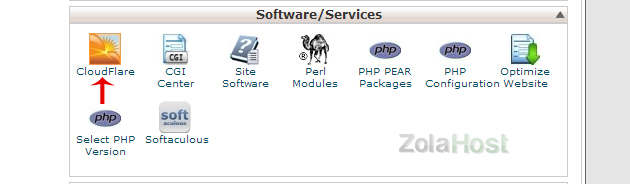 How Enable CloudFlare From cPanel Step - 2