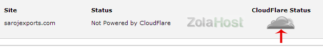 How Enable CloudFlare From cPanel Step - 5