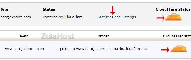 How Enable CloudFlare From cPanel Step - 6