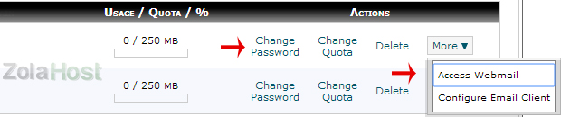 How To Create An Email Account In cPanel - Step 4
