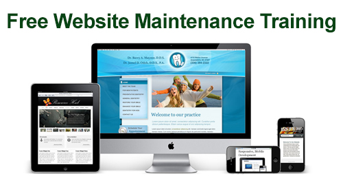 Free Website Maintenance Training