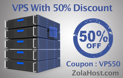 VPS With 50% Discount